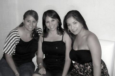 Festejo cumpleanos.  Sandra Ibanez, Alejandra Ibanez y Selene Garcia