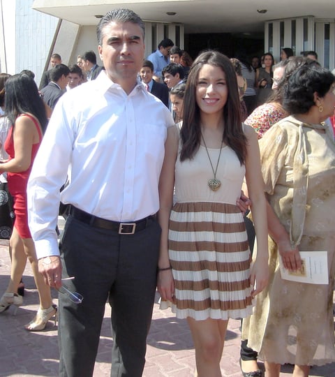 Graduación de secundaria de Gabi Lara