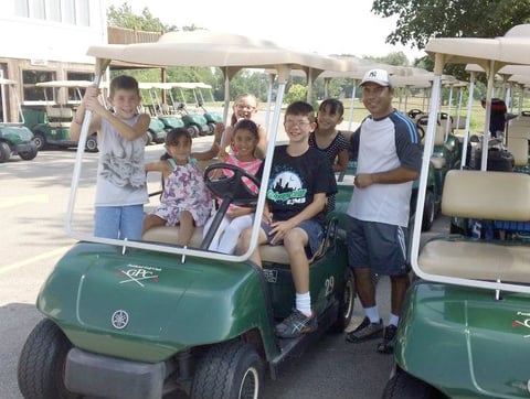 Los primos Solis en Indianapolis.