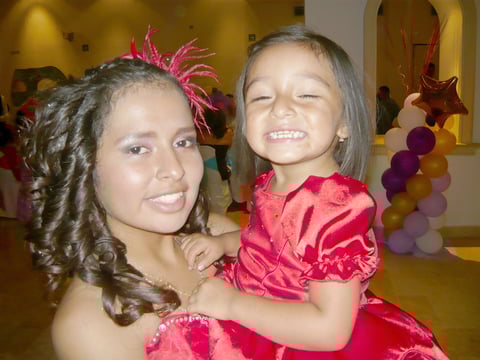 KARLA Gómez Domínguez y Sofía Domínguez Ramírez.
