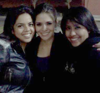 MARICELA Guel, Alejandra Nevárez y Anabelly Acosta.