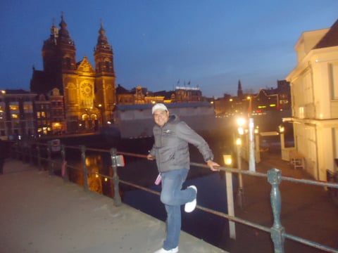 FRANCISCO Roberto Santoyo, en Ámsterdam, Holanda.