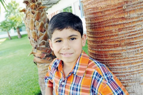 01082012 HASSAN  Fayad Sánchez el día que cumplió 7 años de vida.