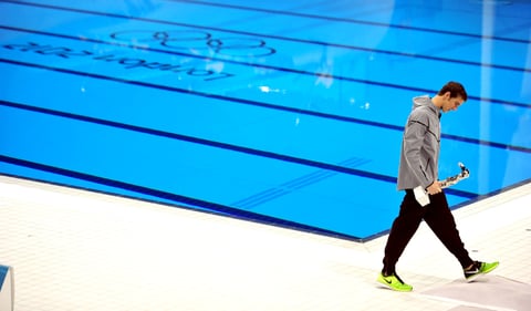Michael Phelps puso fin a su gloriosa carrera con una enésima medalla olímpica de oro como parte del relevo 4x100 estilos de Estados Unidos en los Juegos Olímpicos de Londres.