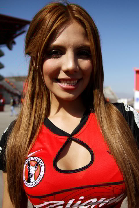 En Tijuana también hacían acto de presencia las porrista del los Xolos. (Jam Media)