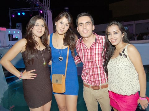 06082012 CLAUDIA  y Brenda RamÃ­rez, Adolfo CalderÃ³n y Liliana Cepeda.