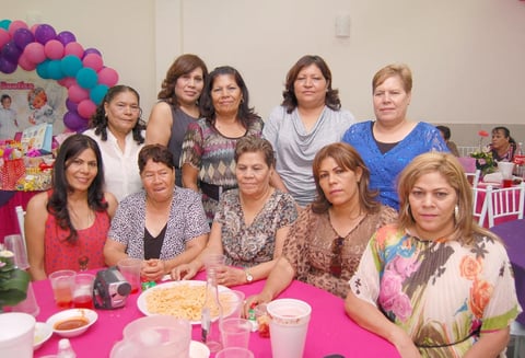 06082012 SAN JUANA , Mique, Beatriz, Dora, MarÃ­a, Bruna, Emilia, Leonila, Rosa y Amparo.