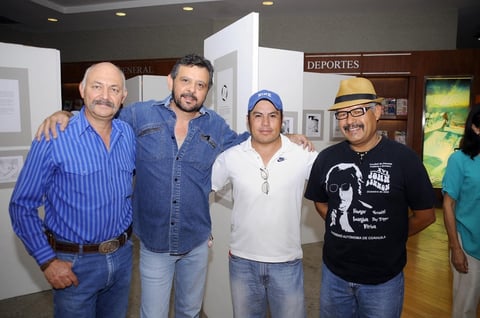 08082012 SALVADOR  Montenegro, Roberto Huerta, Esteban Cervantes e Isidro Pérez.