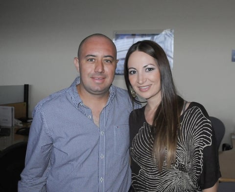 13082012 JAIME  MuÃ±oz y Michelle Taboada.