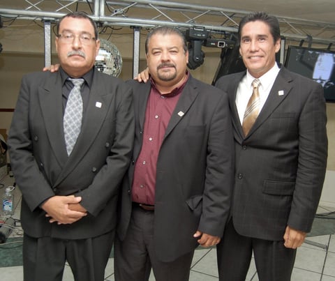 12082012 ORGANIZADORES  del evento: Rafael Nieto, Manuel Ramírez y Manuel Chávez.
