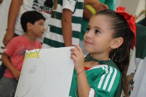 La pequeña Lia Peralta.