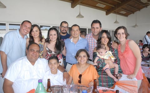 15082012 JOSELO , Maha, Susy, Servando, Lalo, Armando, Mayte, Edmundo, Heidi, Alejandro, Alex y Esther.