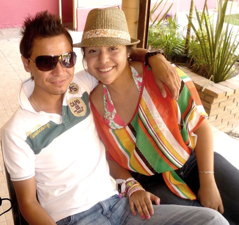 ROMÁN Granados y Yazmín Carrillo