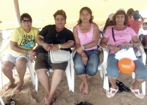 HERMANAS María Rita, Silvia, Rosa y Magdalena Jiménez en Mazatlán, Sinaloa.