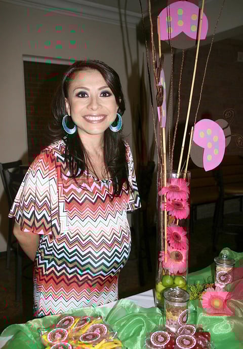 17082012 DESIREE  Gutiérrez espera el nacimiento de una bebita.