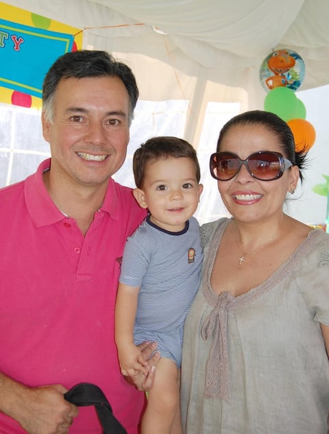 Jorge, Samuel y Píldora.