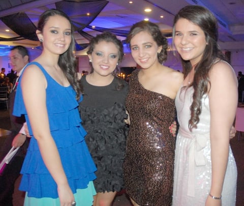 Ana Raquel, Regina, Tamara y Geovana.