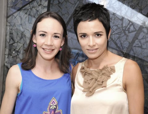 Linda Lavín y Ruth Medrano.