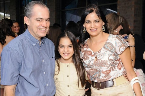 Carlos, Natalia y Paty.