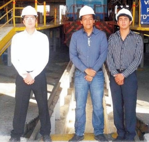 19082012 JOSUé  Hernández Molina, Said Haddam Navarrete y David Zamora.