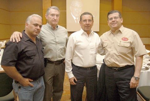 27082012 RICARDO  Alatorre, Florentino MartÃ­nez, Mario G. y JosÃ© Manuel Arana.