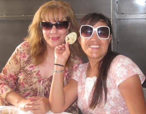 CECI García y Patricia Villegas.