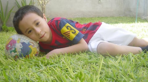 02092012 DIEGO FERNANDO  Benito Martínez celebrará el próximo martes su cumpleaños número seis.