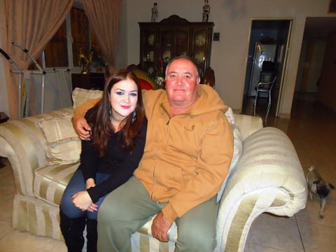 Berthalicia y Carlos Magaña.