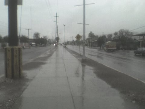 Así lucía el Bulevar Laguna Sur. (Félix Rivas)