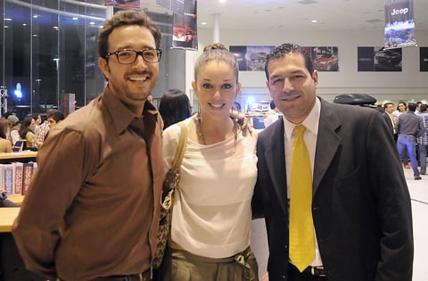 17092012 FERNANDO  Vázquez, Mayte Echeverría, Beto de la Parra y Ricardo Arenal.