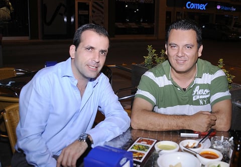 23092012 MIGUEL  Batarse e Iván Chávez.