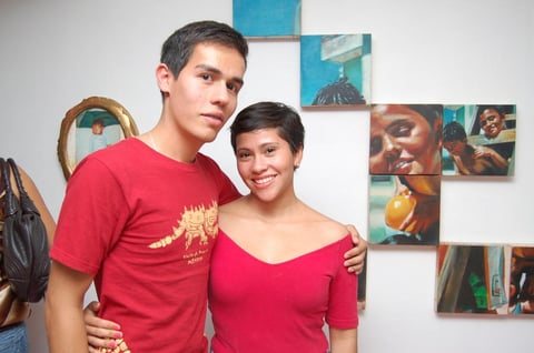 23092012 RAFA  y Laura.