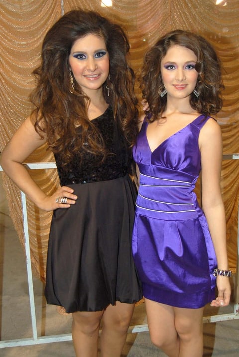 26092012 EN PASARELA.  Gaby y Marcel.