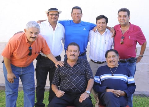 27092012 LORENZO  Fasio, Efrén Negrete, José Luis Ramírez, Momo Esquivel y Javier Moreno.