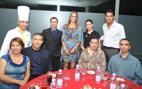 02102012 DELEITAN SU PALADAR.  María del Socorro Solís, Gerardo Cardova, Rosa Delia García, Carlos y otros invitados.