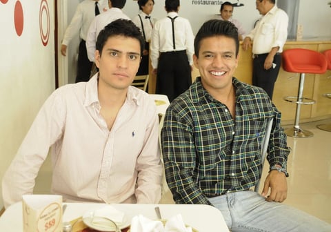 03102012 EVENTO SOCIAL.  Diego Villarreal e Isaac Contreras.
