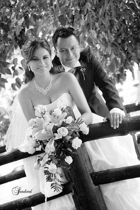 LIC. LIZETH Alejandra Martínez Méndez, el día de su boda con Lic. Omar Esau Perales Bueno.- Sandoval Fotografía