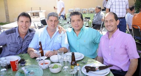 Diego, Enrique, Enrique y Ricardo.