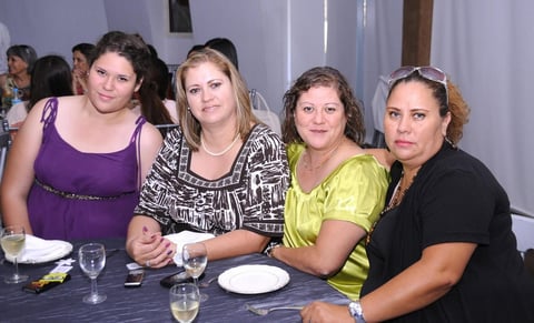 14102012 CANDI , Francis Villalobos, Mayela e Isabel Muñoz.