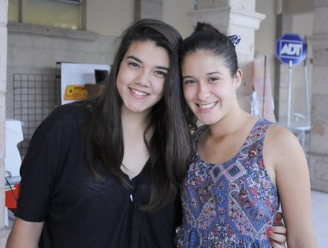 16102012 ROSY  Salcedo y Andrea Guerrero.