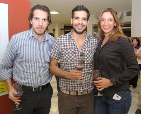 20102012 JAVIER  Román, Alberto Galván y Paty Arredondo.