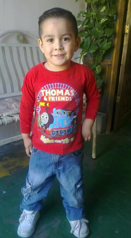 Santiago, cumplió tres años de edad.
