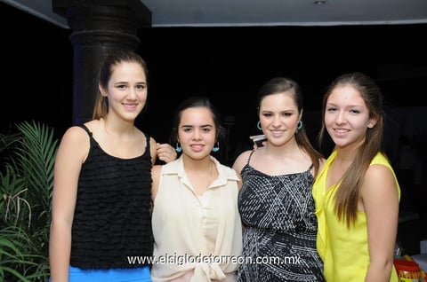 Natalia, Edna, Selina y Marijó.