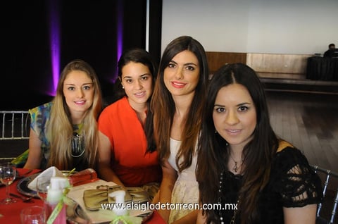 Paulina, Daniela, Marian y Andrea.