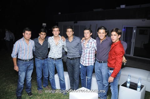 Ricardo, Ángel, Rodrigo, Gabriel, Julián, Arturo y José María.