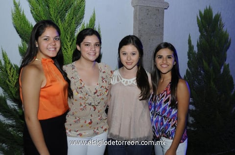 Natalia Murra, Arantza Sada, Laura Osete y Ana Novelo.