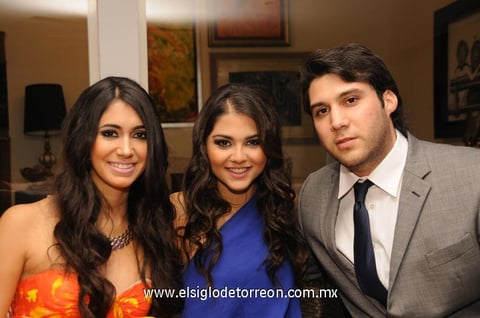 Bedia Tovalín, Mónica Villar y Rodrigo Campa.