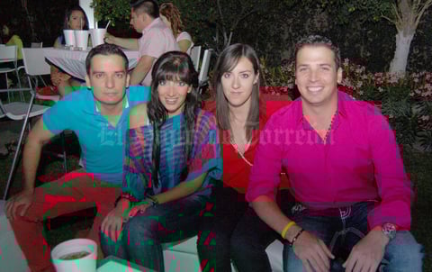 Alejandro, Ani, Liz y Jesús.