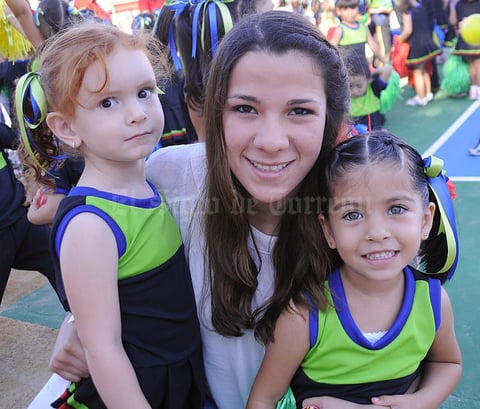 Bárbara, Laura y Ana Paula.