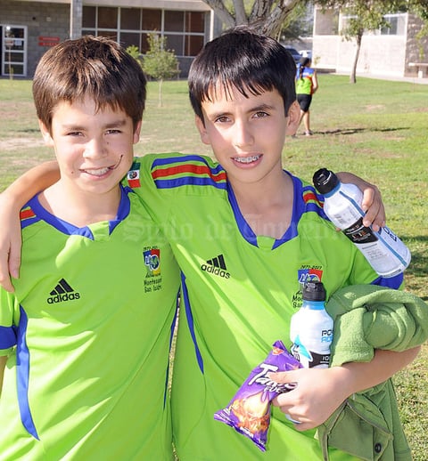 Daniel y Luis Fernando.